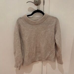 Everlane Light Gray Women's Crew Neck Sweater